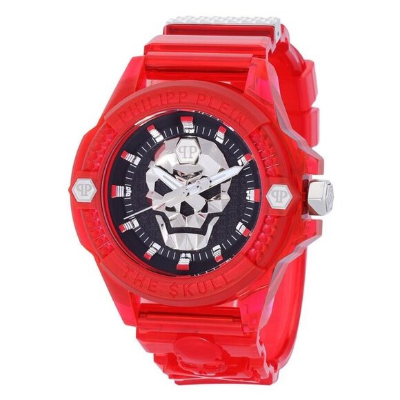 FX04474B NWT Philipp Plein Fashion Men's Quartz Resin Authentic Watch - Picture 1 of 5